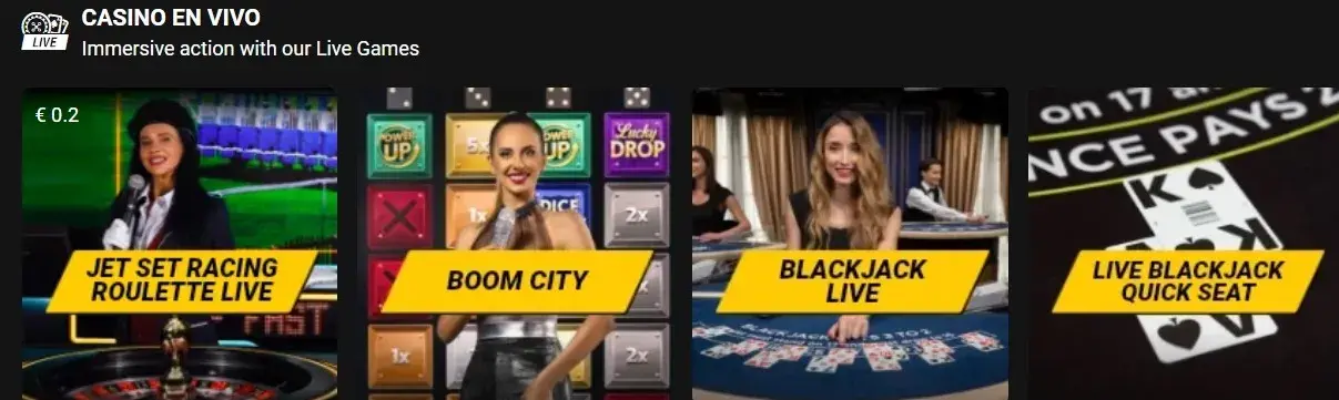 Casino en direct Bwin